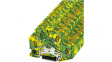 3209620 PTTBS 2,5-PE terminal block pttbs push-in, 0.14...2.5 mm2 500 vac/vdc 24 a green