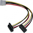 SP15241-9 SATA Y-power cable, 90° 0.25 m