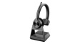 215202-05 Headset, Savi 7300, Mono, On-Ear, 20kHz, Wireless/DECT, Black