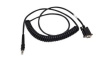 CBA-RF2-C09ZAR RS232 Cable, Coiled, 2.7m, Suitable for LI/DS 36xx Series