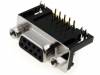 DHP9-09F, Гнездо; D-Sub; PIN:9; "мама"; стандарт 9,4мм; Фиксация: винтами, CONNFLY