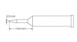 GT6-CN0005A Soldering Tip, GT6, Conical, Long Reach, 0.5 x 14mm