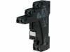 GZM80 BLACK, Панелька; PIN:8; 12А; 300ВAC; Монтаж: DIN, на панель; -40?70°C, RELPOL