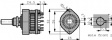 04-1124-20 Rotary Switch Non-Shorting