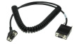CBL-58918-03 RS232 Cable, Coiled, 2.7m, Suitable for DS457