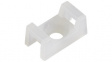 RND 475-00385 [100 шт] Cable tie mount 4.0 mm white