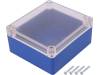Z59PH ABS BLUE Корпус: универсальный; Х:115мм; Y:125мм; Z:58мм; ABS; синий; IP65
