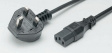UK 3 PIN SP-62 IS014 1.8M Приборный кабель Великобритания-Штекер C13-Разъем 1.8 m