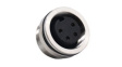 RND 205-01429 Mini Connector Socket 4 Contacts, 6A, 250V, IP67