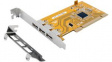EX-1083 Interface Card 3x USB 2.0 PCI