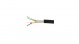 74010 BK [152 м] Ethernet cable Cat.5e   4 paired Black 22 AWG x0.32 mm2 152 m
