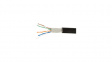 74010 BK [152 м] Ethernet cable Cat.5e   4 paired Black 22 AWG x0.32 mm2 152 m