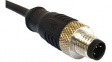 PXPPVC12FIM04ACL010PVC Вилка; M12; PIN:4; "папа"; код A-DeviceNet / CANopen; провода