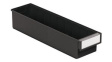 5015-4ESD ESD Shelf Bins, 500x132x100mm, Polypropylene (PP), Black
