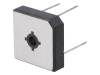 GBPC1502W Однофазный выпрямительный мост; Urmax:200В; If:15А; Ifsm:300А