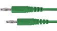 MFK 09 / 1 / 100 / GN Test lead diam 4 mm green 100 cm 1 mm\x1a CAT I