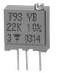 T93YA203KT20, T93YA20K, Vishay Spectrol