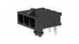 2157601004 Micro-Fit+ Right Angle Receptacle, PCB Header, Through Hole, 1 Rows, 4 Contacts, 3mm Pitch