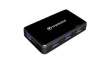 TS-HUB3K USB Hub, 4x USB A Socket - USB A Plug