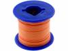 KYNAR-OR/100 Кабель; однопров; OFC; 30AWG; FEP; оранжевый; 250В; 100м
