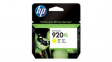 CD974AE#BGX Ink Cartridge 920XL Yellow