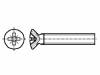 M5X12/BN83496 DIN966A  ISO7047 Винт; M5x12; Головка: потайная; Шлиц: Pozidriv; PZ1; Норма ISO:7047