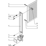 20817-860, Plug-in unit, 3 HE, 4 TE, Schroff