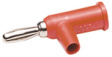 1825-2 Laboratory socket diam. 4 mm Red