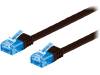 96304 Patch cord; U/UTP; 6a; многопров; Cu; ПВХ; коричневый