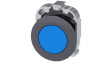 3SU10600JB500AA0 SIRIUS ACT Push-Button front element Metal, matte, blue