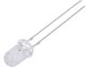 OSG5DA5111A LED; 5мм; зеленый; 25000-30000мкд; 15°; Поверхность: выпуклая