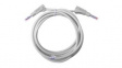 BU-2323-10-79-9 Test Lead, White, 2m