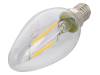 44245 Лампочка LED; теплый белый; E14; 230ВAC; 250лм; 2Вт; 300°