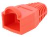 MP0068 Корпус вилки RJ45; 6,5мм; Цвет: красный