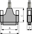 1571656-6 Набор разъема D-Sub 25P