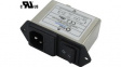 RND 165-00057 IEC Socket EMI Filter, 6 A, 250 VAC