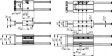 H01-23X86/260 Linear guide 260 mm
