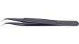 5-055-UF-13 SMD/ESD Tweezers 7a SA Stainless Steel Sickle Shaped/Very Sharply Pointed 120mm