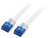 CP0135 Patch cord; U/UTP; 5e; многопров; CCA; ПВХ; белый; 2м