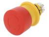 61-6441.4087, Switch: emergency stop; 2-position; NC x2 + NO; 16mm; red; none, EAO