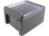 B 181309 PC-V0-G-7024 Корпус: универсальный; Х:125мм; Y:191мм; Z:90мм; BOCUBE; IP66,IP67