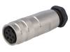 PXMBNI16FBF06ASC Разъем: M16; "мама"; на провод; IP67; вилка; пайка; 125В; PIN:6; 5А