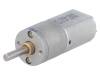 195:1 METAL GEARMOTOR 20DX44L MM 6V DUAL, Двигатель: DC; с редуктором; POLOLU 20D; 6ВDC; 3,2А; Ось: D профиль, POLOLU