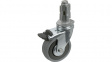 9.0502 Steering castor with tube fastening