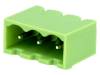 XY2500V-B(5.0)-3P Разъемный клеммник; гнездо; "папа"; 5мм; прямой; THT