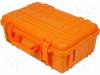 NB-45-3, Контейнер: транспортировочный кейс; 330x210x120мм; оранжевый, NEWBRAND (TME brand)