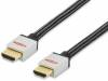 84481 Кабель; HDMI 2.0; вилка HDMI, с обеих сторон; 2м; черный