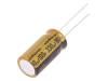 UFW2A331MHD Конденсатор: электролитический; THT; 330мкФ; 100ВDC; O12,5x25мм