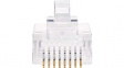CCGP89301TP [10 шт] RJ45 Plug, CAT5, UTP, Stranded Cable, Pack of 10 pieces