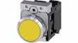 3SU1150-0AB30-1BA0 SIRIUS Act Push-Button Complete Metal, Glossy, Yellow, Yello